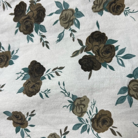 Vintage 90s Chic Floral Sleeveless Button Down size M - Picture 9 of 15